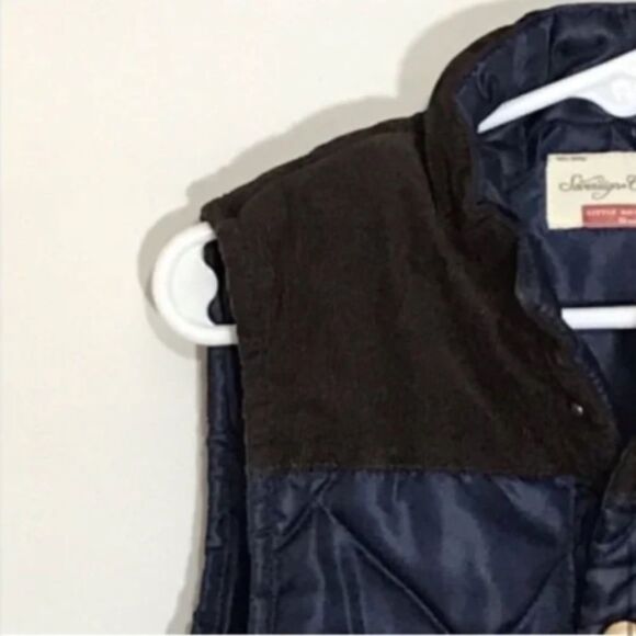 Kid’s Sovereign Code Navy Puffer Vest - Picture 4 of 9